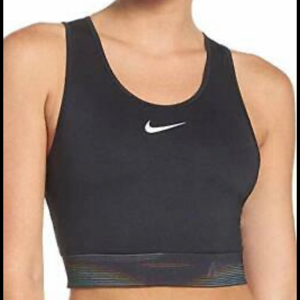 Nike pro hyper cool cropped top NWT